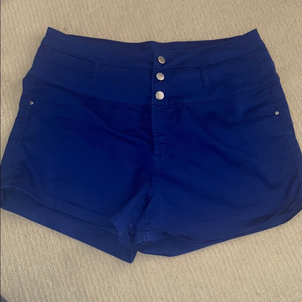 High waisted shorts